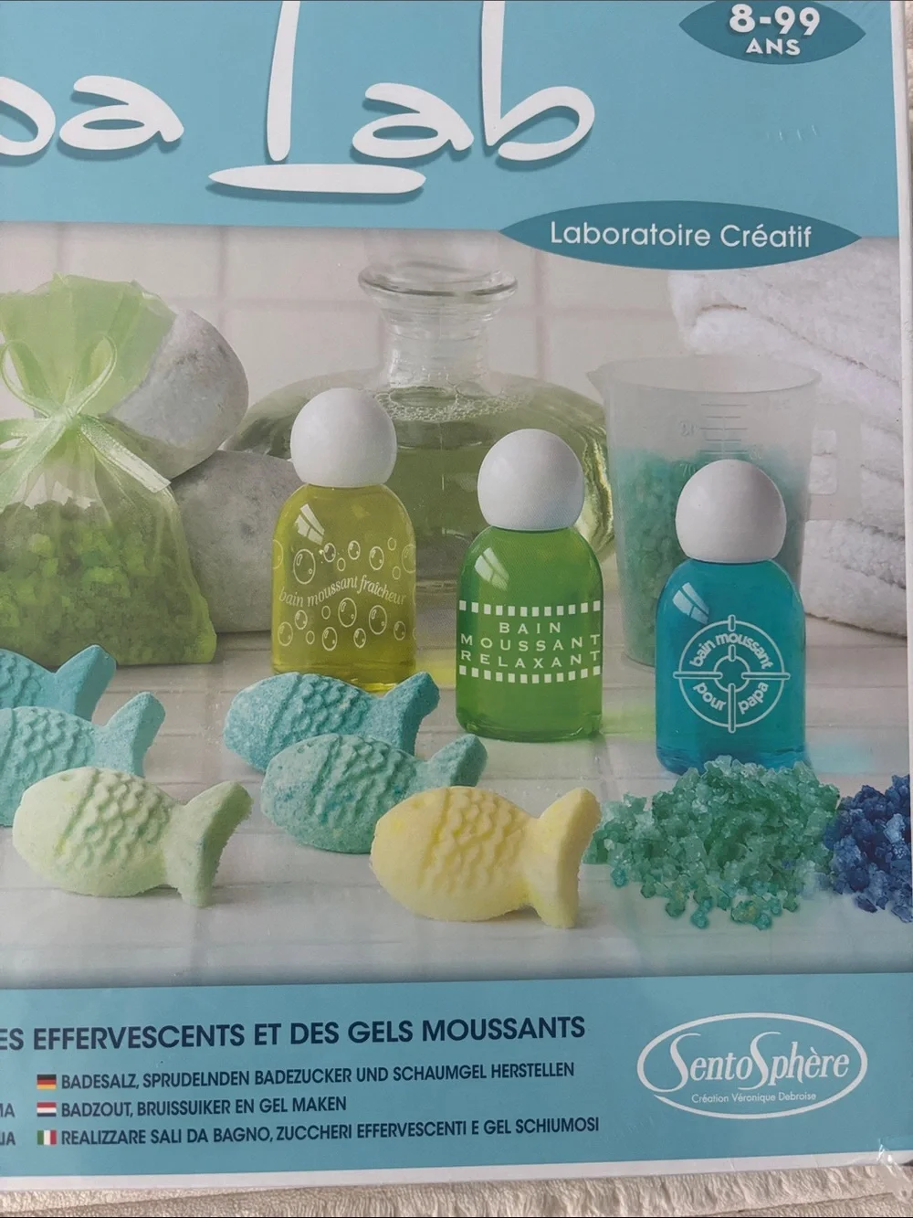 Spa Lab DIY Bath & Body Kit - Everything fir bath bombs, bath salt, body wash
